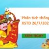 Phân tích thống kê XSTD 26/7/2023