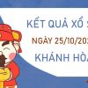 Phân tích XSKH 25/10/2023 Thống kê VIP đài Khánh Hòa