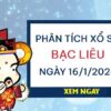 Phân tích xổ số Bạc Liêu ngày 16/1/2024 hôm nay thứ 3